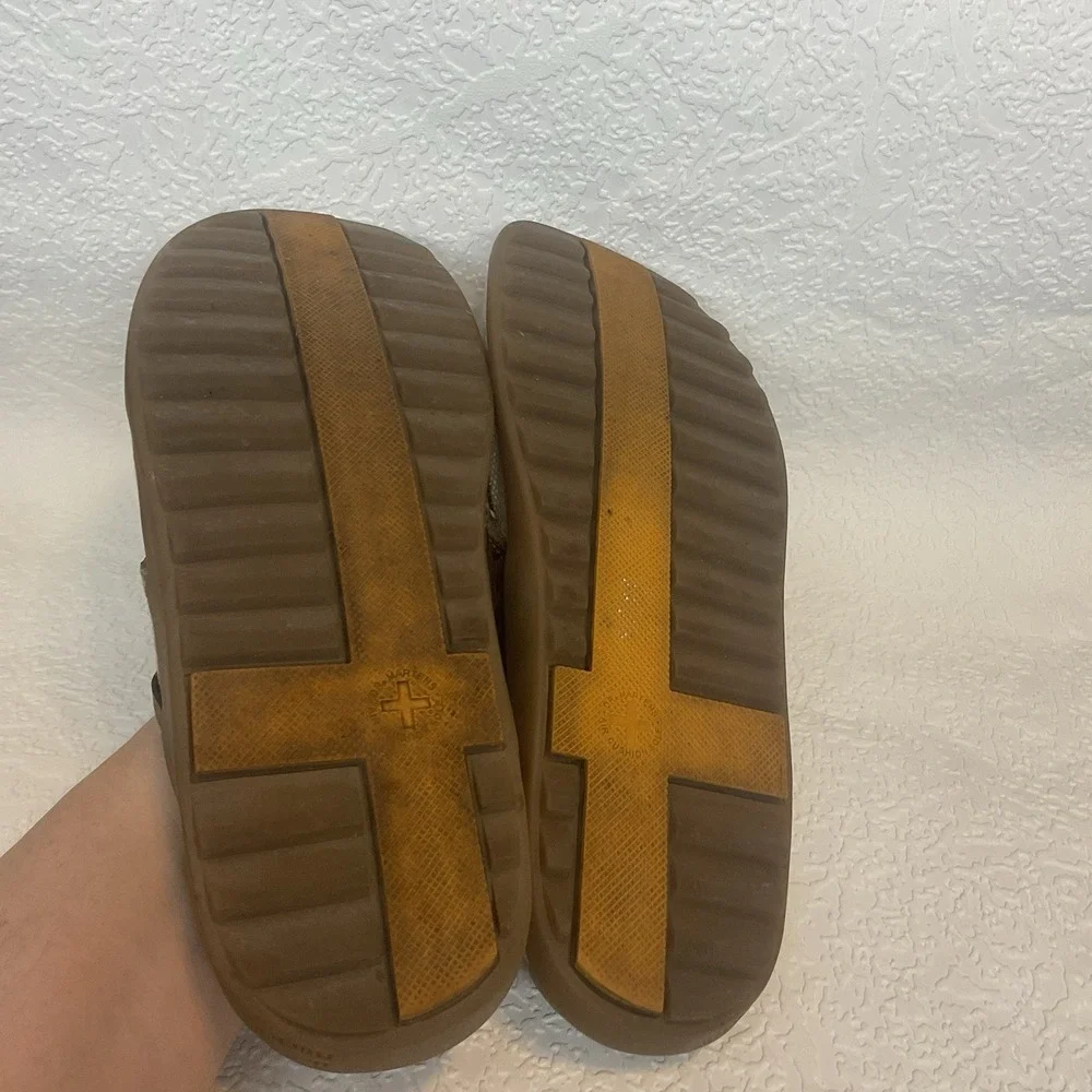 Dr. Martens Brown and Tan Men's Flip-Flops